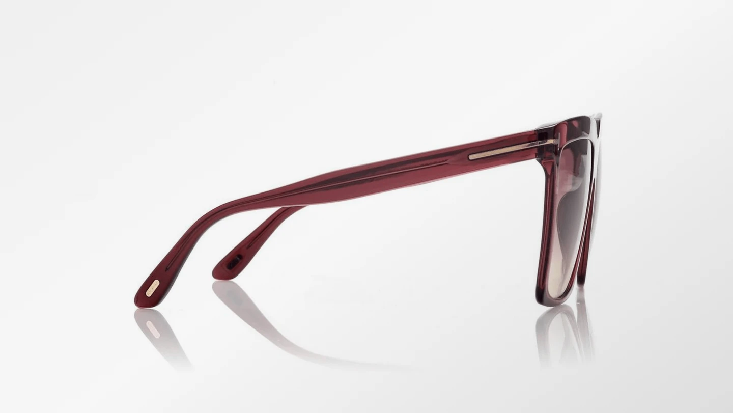 Seitenansicht Tom Ford SABRINA SUNGLASSES Damen Sonnenbrille aus Acetat